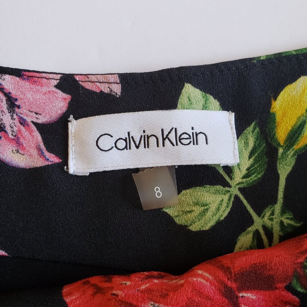 Calvin Klein Patchwork Boho Multi Pattern Floral … - image 4